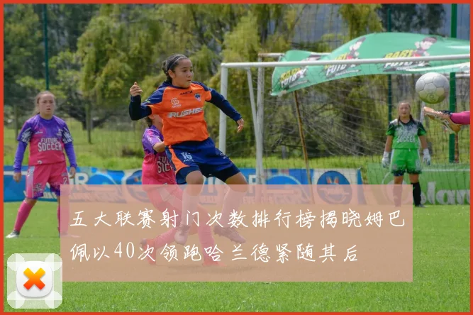 五大联赛射门次数排行榜揭晓姆巴佩以40次领跑哈兰德紧随其后