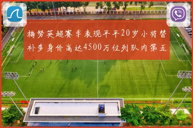 梅努英超赛季表现平平20岁小将替补多身价高达4500万位列队内第五
